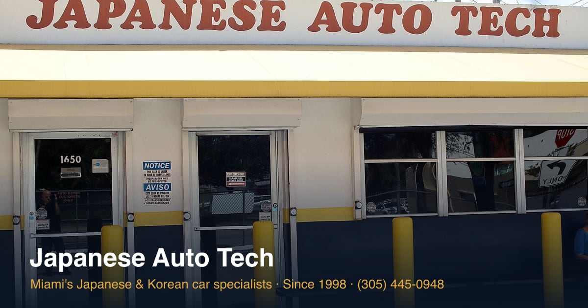 Japanese Auto Tech